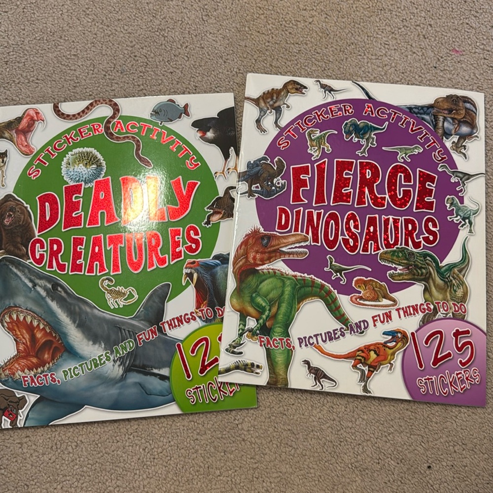 Kids Sticker Activity Books